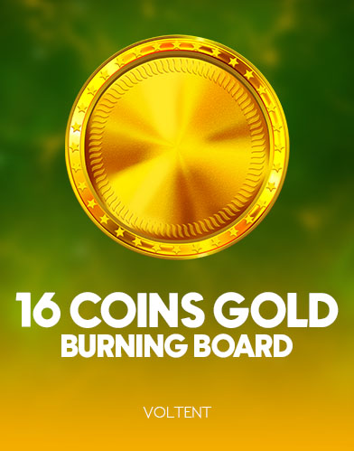 16 Coins Gold Burning Board