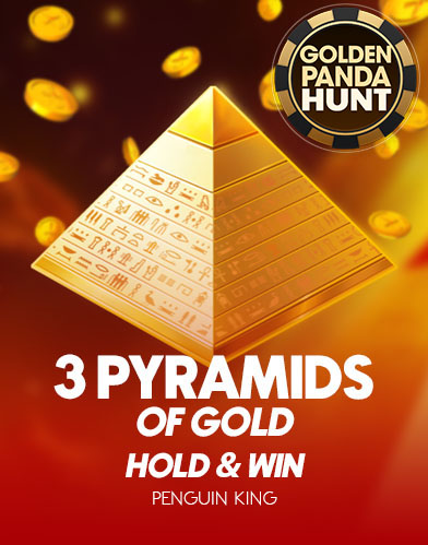 3 Pyramids of Gold: Hold & Win