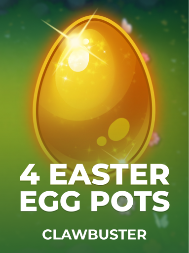 4 Easter Egg Pots