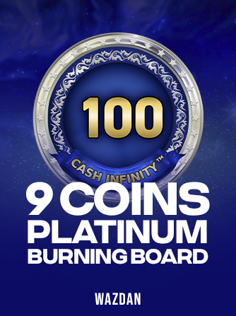 9 Coins Platinum Burning Board slot