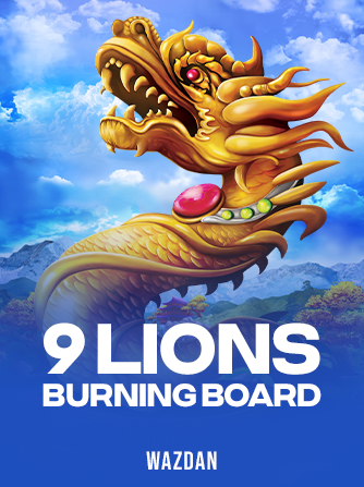 9 Lions Burning Board slot