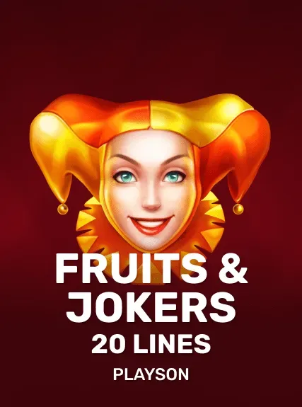 Fruits & Jokers: 20 lines