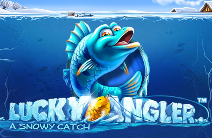 Lucky Angler: A Snowy Catch