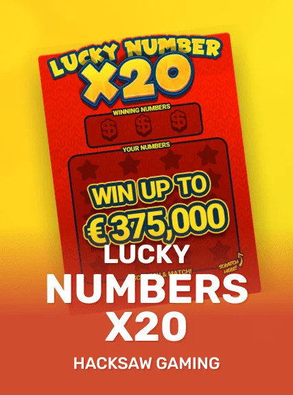 Lucky Numbersx20