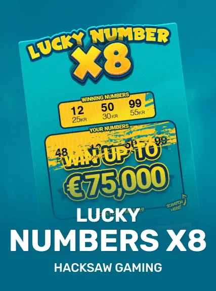 Lucky Numbersx8